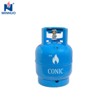 Dominica 3kg portable propane lpg gas cylinder tank